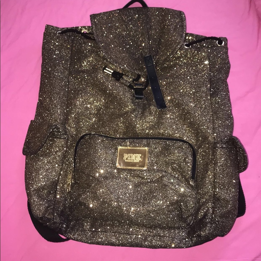 pink victoria’s secret backpack